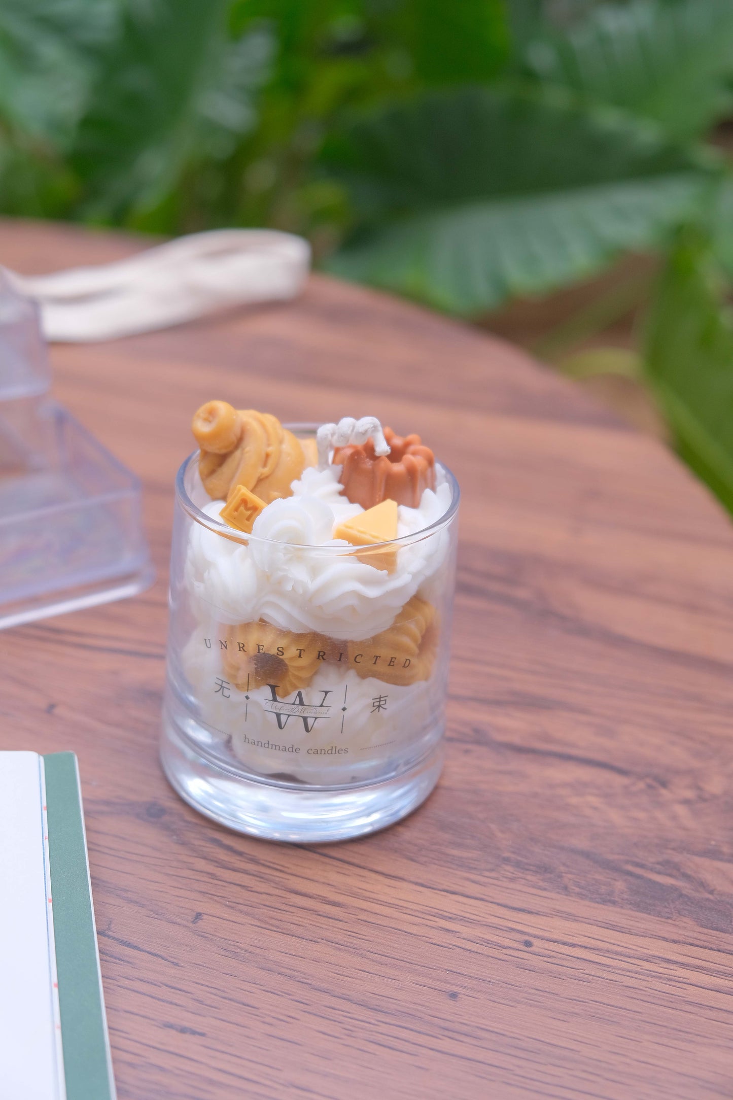 Cute dessert shape aromatherapy candles, soy wax coffee scented cute decorative candles suitable for bedroom, bathroom, party decoration, birthday gifts, holiday gifts